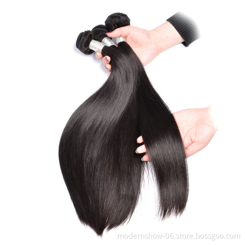2021 fashion natural 100% original bone straight human hair mink virgin cuticle aligned brazilian human hair extension